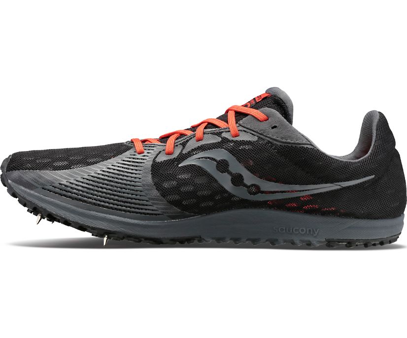 Saucony Kilkenny Xc9 Spike Löparskor Dam Svarta Grå | Sverige 615ZUT